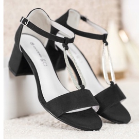 Goodin Elegante Sandalen mit hohem Absatz schwarz 1