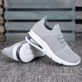 Sweet Shoes Textile Sportschuhe grau 1