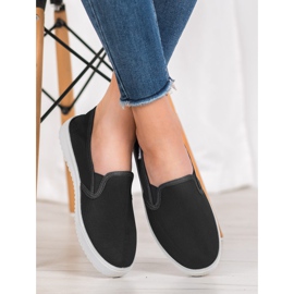 SHELOVET Slip-On-Sneaker auf der Plattform schwarz 2