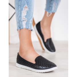 Renda Stilvolle Lords mit Kristallen schwarz 2