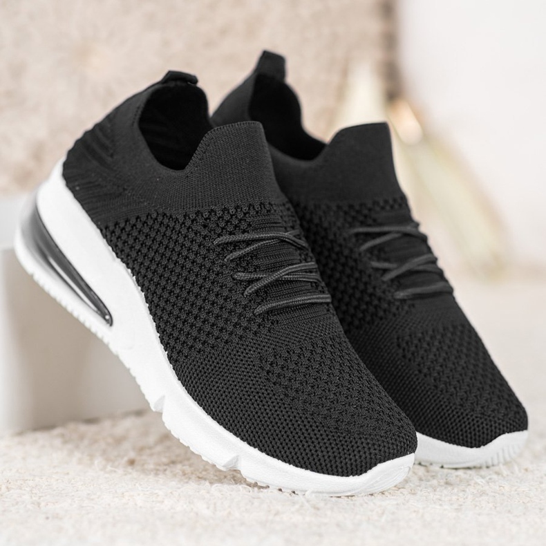 Sweet Shoes Textile Sportschuhe schwarz 1