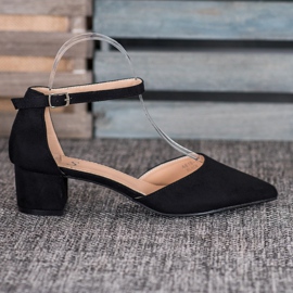 Small Swan Stylische Pumps schwarz 2