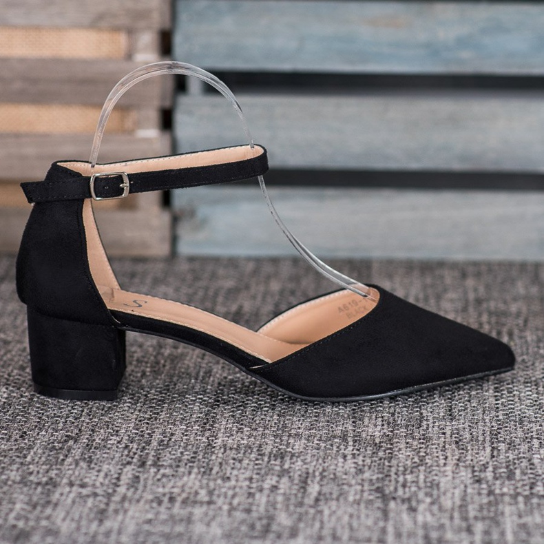 Small Swan Stylische Pumps schwarz 2