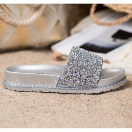 Hausschuhe auf der VINCEZA-Plattform grau 2