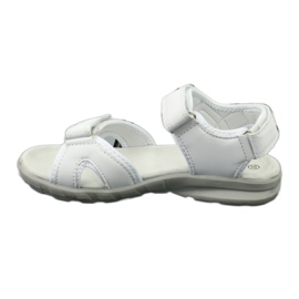 American Club HL15 / 20 weiße Sportsandalen 1