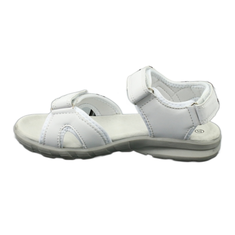 American Club HL15 / 20 weiße Sportsandalen 1