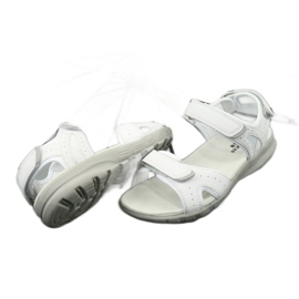 American Club HL15 / 20 weiße Sportsandalen 3