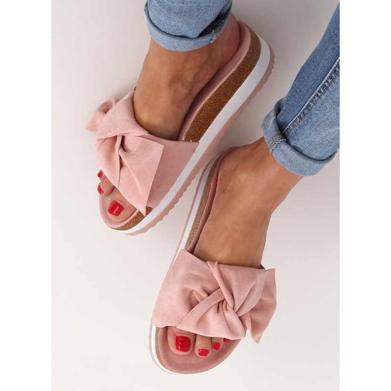 Rosa Hausschuhe für Damen SS116P Pink 2
