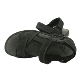 Herrensandalen mit Klettverschluss American Club CY15 / 20 Dk.Navy marineblau 5