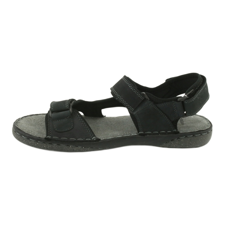 Herrensandalen mit Klettverschluss American Club CY15 / 20 Dk.Navy marineblau 2