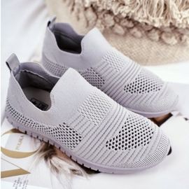 EVE Graue Bobi Kinder Sportschuhe 1