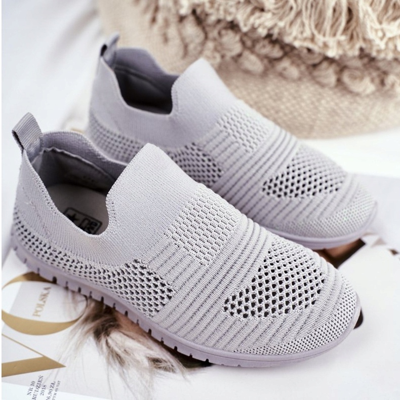 EVE Graue Bobi Kinder Sportschuhe 1