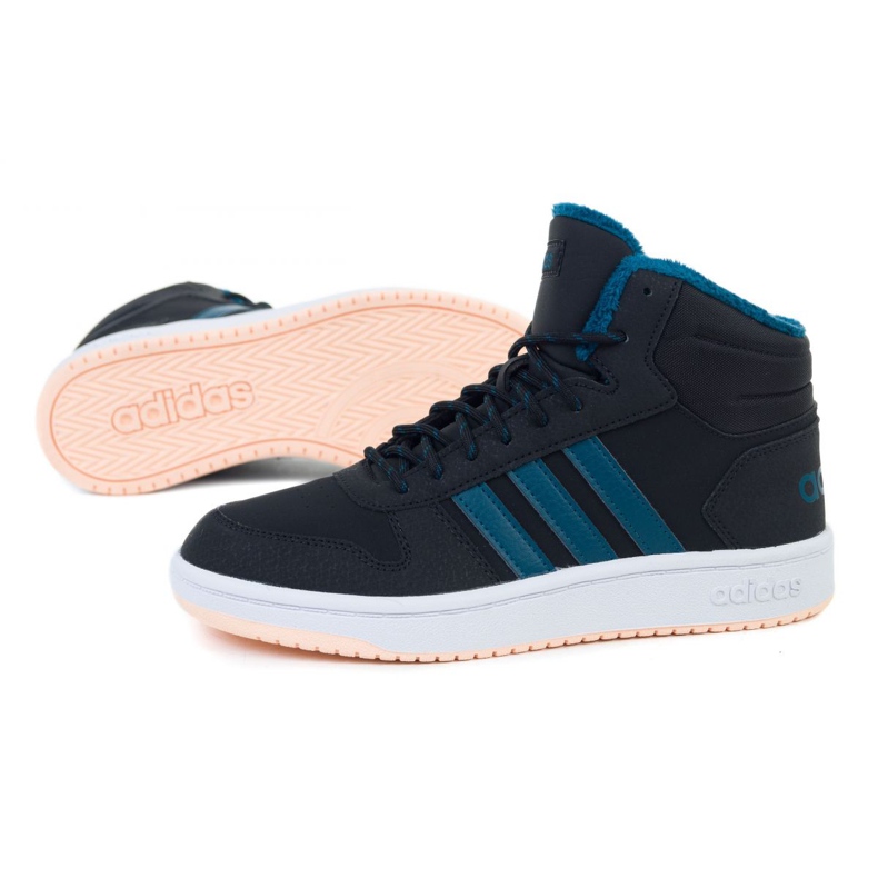 Adidas Hoops Mid 2.0 K Jr EE6703 Schuhe schwarz 1