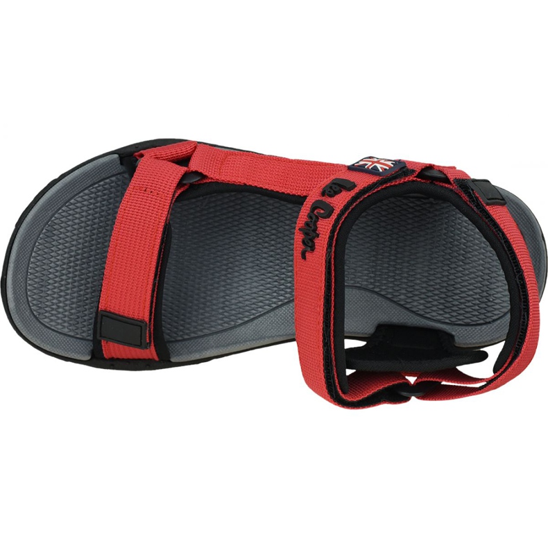 Lee Cooper Damen Sandalen LCWL-20-34-014 schwarz rot 2