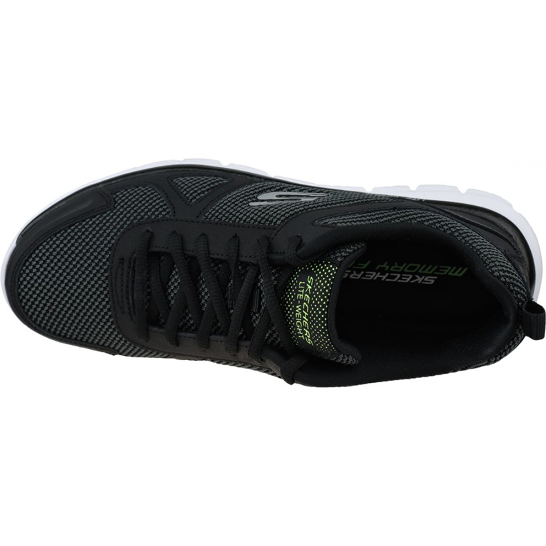Skechers Track-Bucolo M 52630-BKW schwarz blau 2