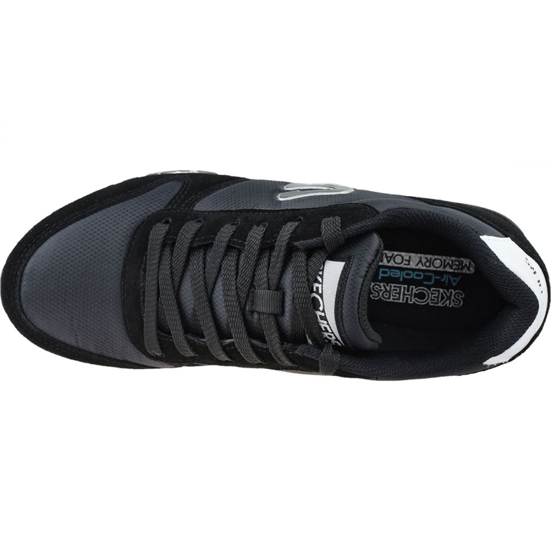 Skechers Sunlite-Waltan M 52384-BLK Schuhe schwarz blau 2