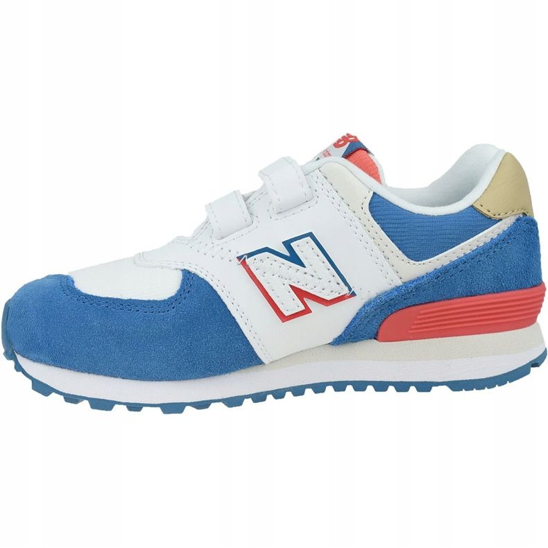 New Balance Jr YV574SCF Schuhe weiß blau 1