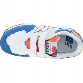 New Balance Jr YV574SCF Schuhe weiß blau 2