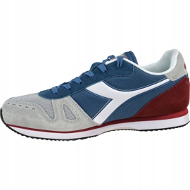 Schuhe Diadora Simple Run M 101-173745-01-60075 blau grau 1