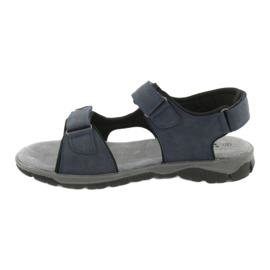 American Club XD03 / 20 Sportsandalen schwarz marineblau 2