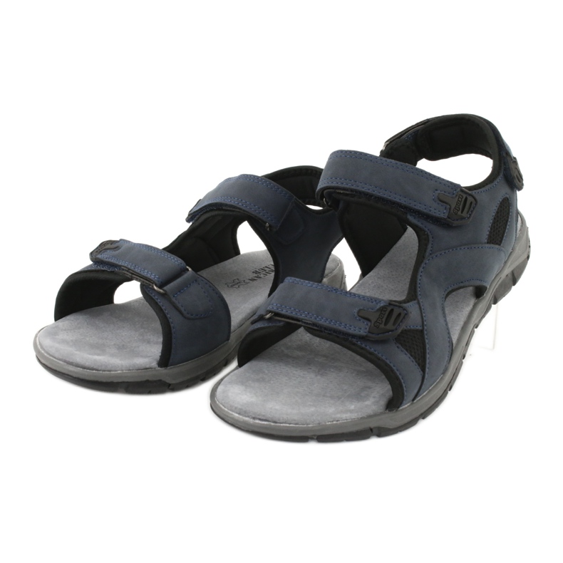 American Club XD03 / 20 Sportsandalen schwarz marineblau 3