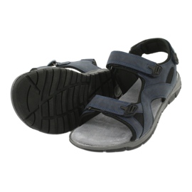 American Club XD03 / 20 Sportsandalen schwarz marineblau 4