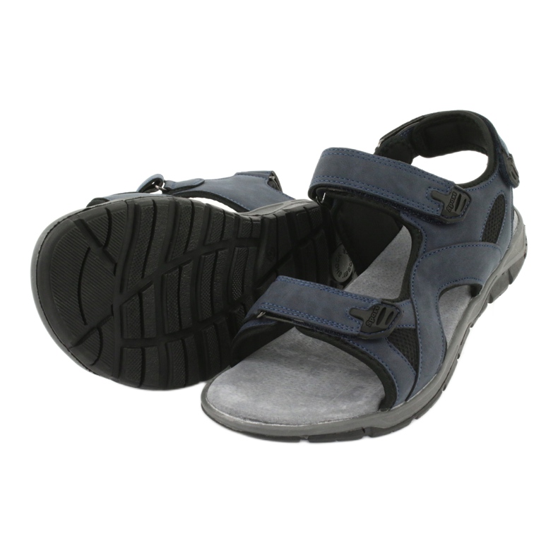American Club XD03 / 20 Sportsandalen schwarz marineblau 4