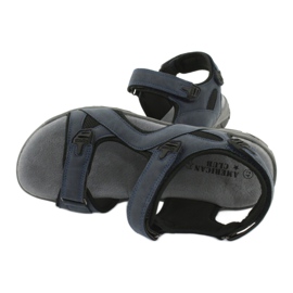 American Club XD03 / 20 Sportsandalen schwarz marineblau 5