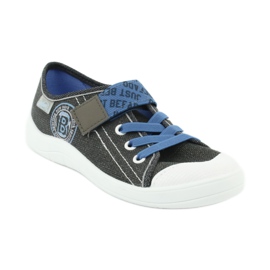 Befado Kinderschuhe 251Y129 blau grau 2