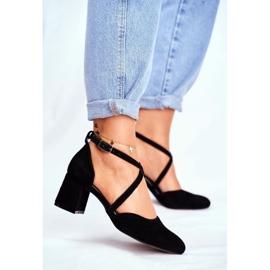 Damen Pumps Maciejka Leder Schwarz 04070-01 1