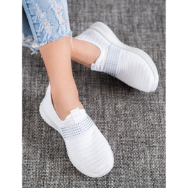 SHELOVET Sportschuhe zum Hineinschlüpfen weiß 1