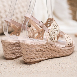 Aclys Keilsandalen braun 2