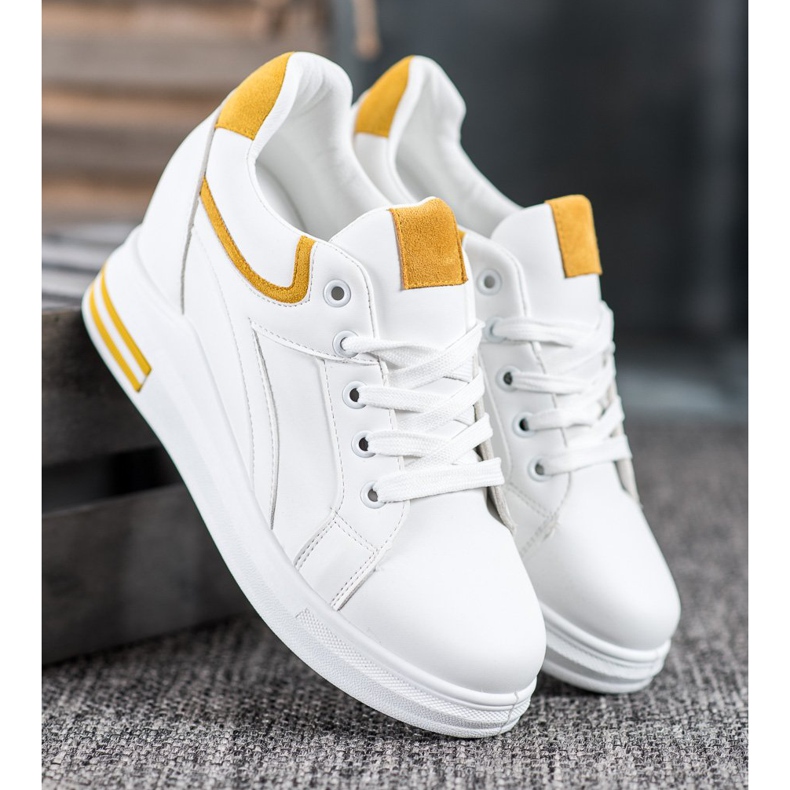 Lovery Keil Turnschuhe weiß 2