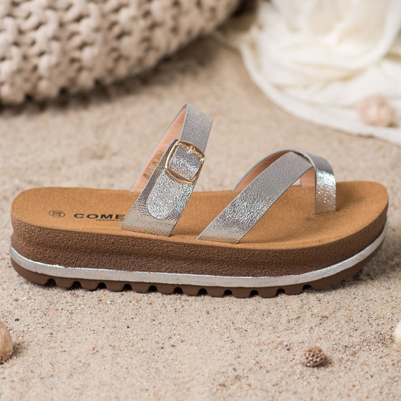 Comer Hausschuhe auf der Fashion-Plattform grau 2