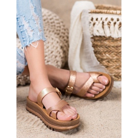 Comer Hausschuhe auf der Fashion-Plattform gelb 2