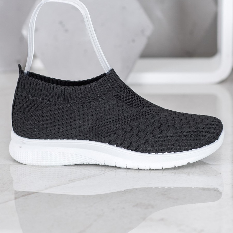 SHELOVET Slip-On-Sneakers schwarz 2