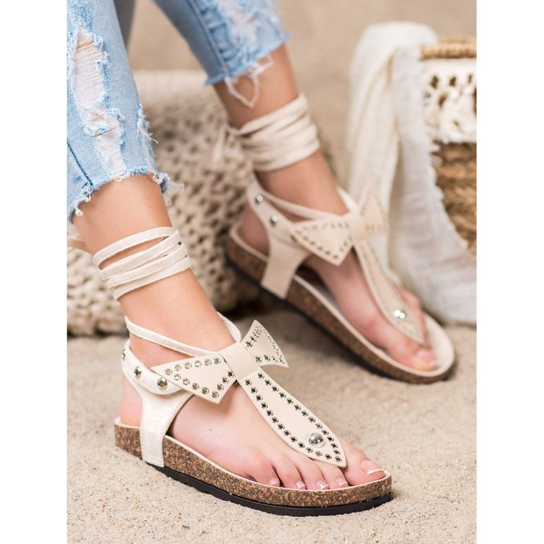 Seastar Gebundene Flip-Flops-Sandalen braun 1