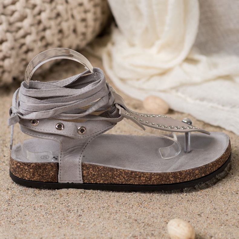 Seastar Gebundene Flip-Flops-Sandalen grau 2