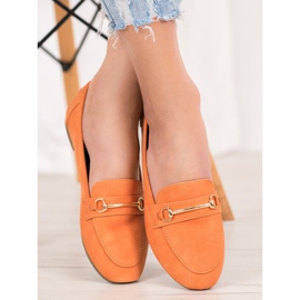 Nio Nio Elegante Loafer mit Öko-Leder orange 2