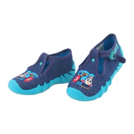 Befado Kinderschuhe 110P372 marineblau blau 2