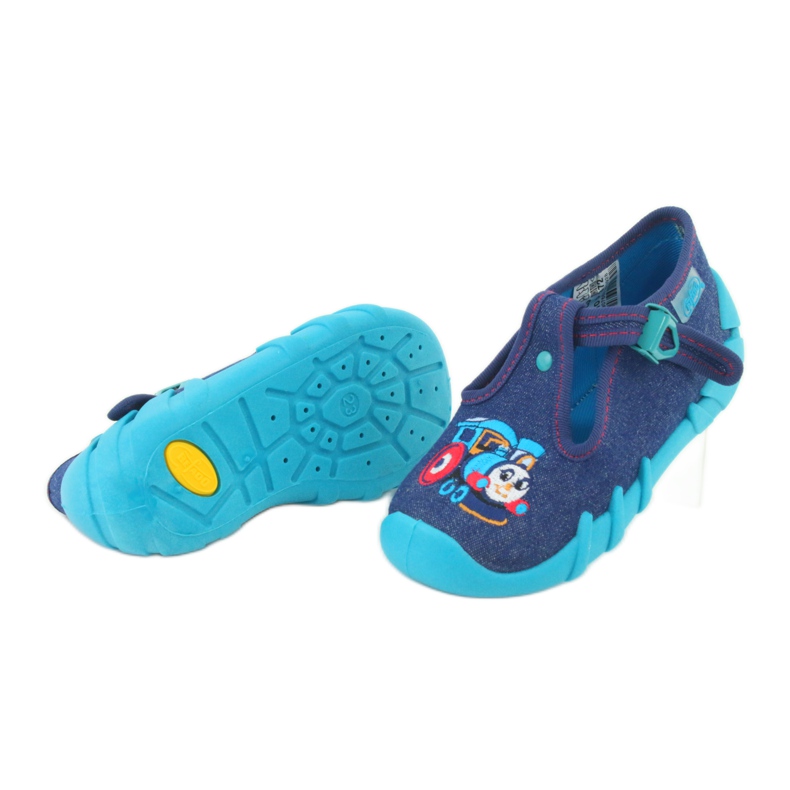 Befado Kinderschuhe 110P372 marineblau blau 3