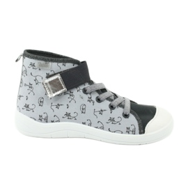 Befado Kinderschuhe 268Y072 grau 1