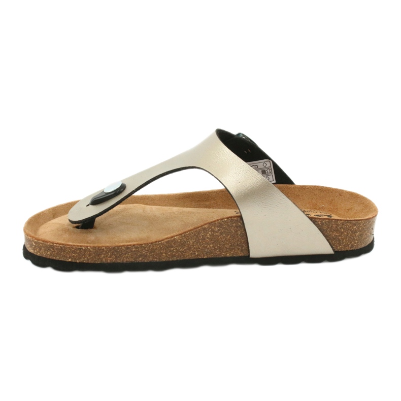 Hausschuhe BIOX Gerona gold golden 1