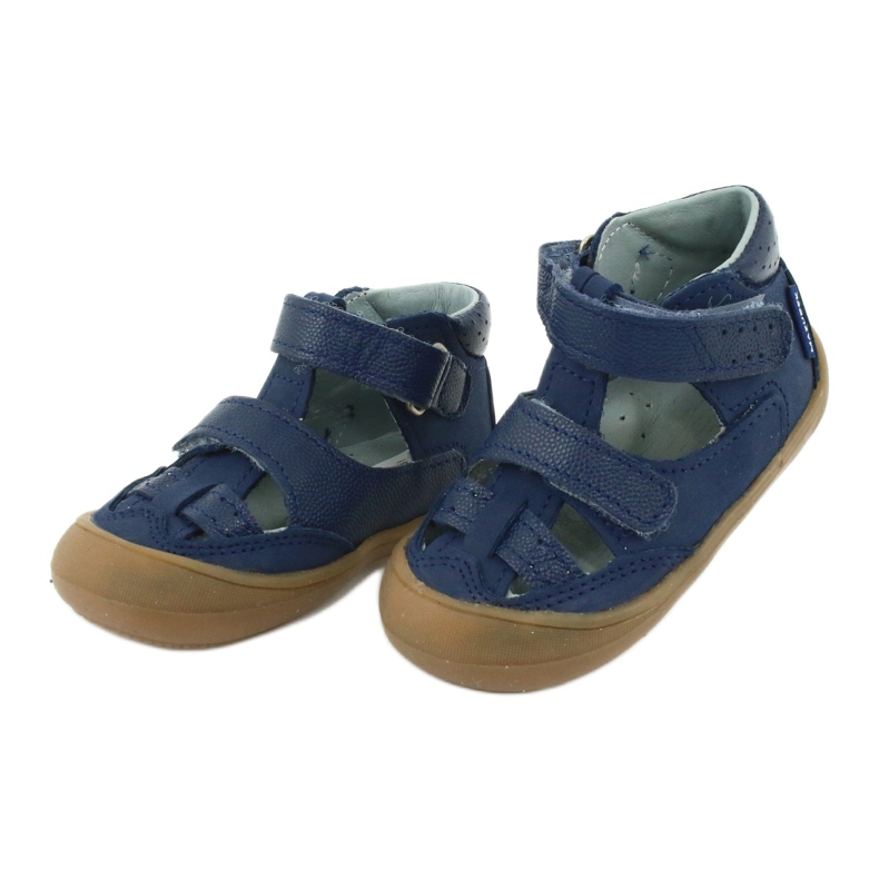 Sandalen Jungen Rüben Mazurek 1187 marineblau navy blau 2