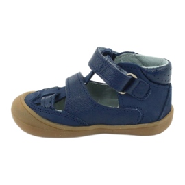 Sandalen Jungen Rüben Mazurek 1187 marineblau navy blau 1
