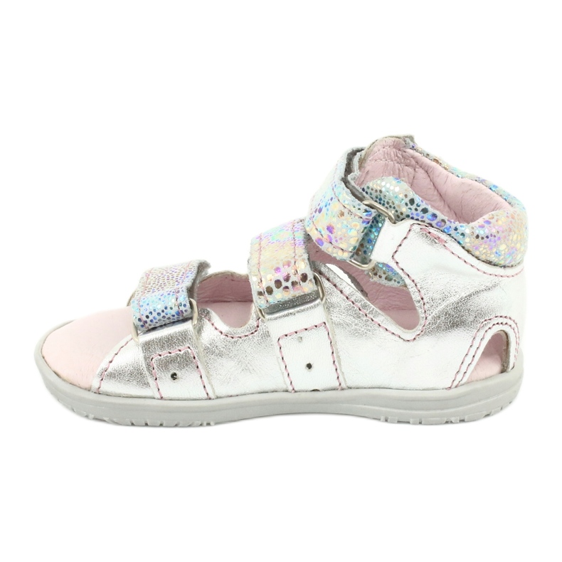 Metallic Girls 'Sandalen hoher Präventiv Silber Mazurek 291 1