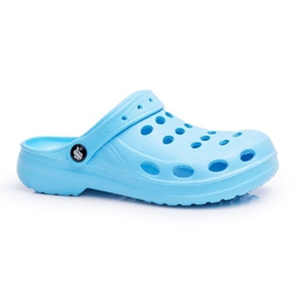 Flameshoes Blaue Eva-Schaum-Hausschuhe für Damen 1