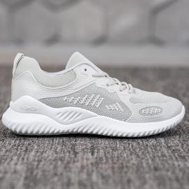 SHELOVET Turnschuhe mit Mesh grau 2