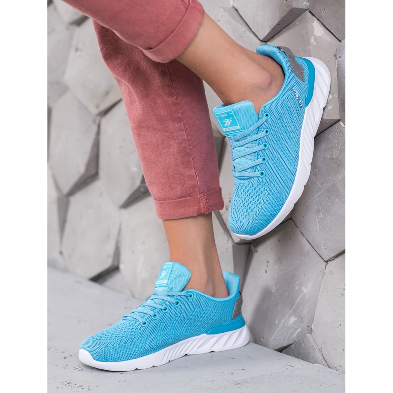 Ax Boxing Leichte durchbrochene Sportschuhe blau 1