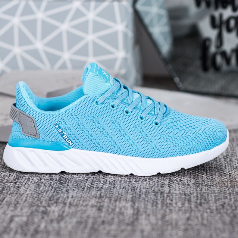 Ax Boxing Leichte durchbrochene Sportschuhe blau 2